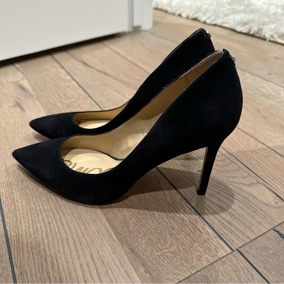 Sam Edelman Black Pump Heels 9.5 - Picture 1 of 3